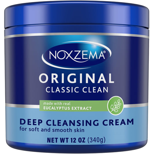 Noxzema Original Classic Deep Cleansing Face Wash Cream with Eucalyptus