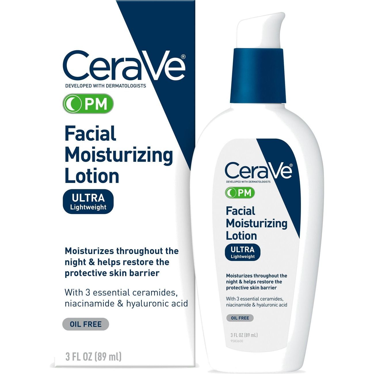 CeraVe PM Facial Moisturizing Lotion