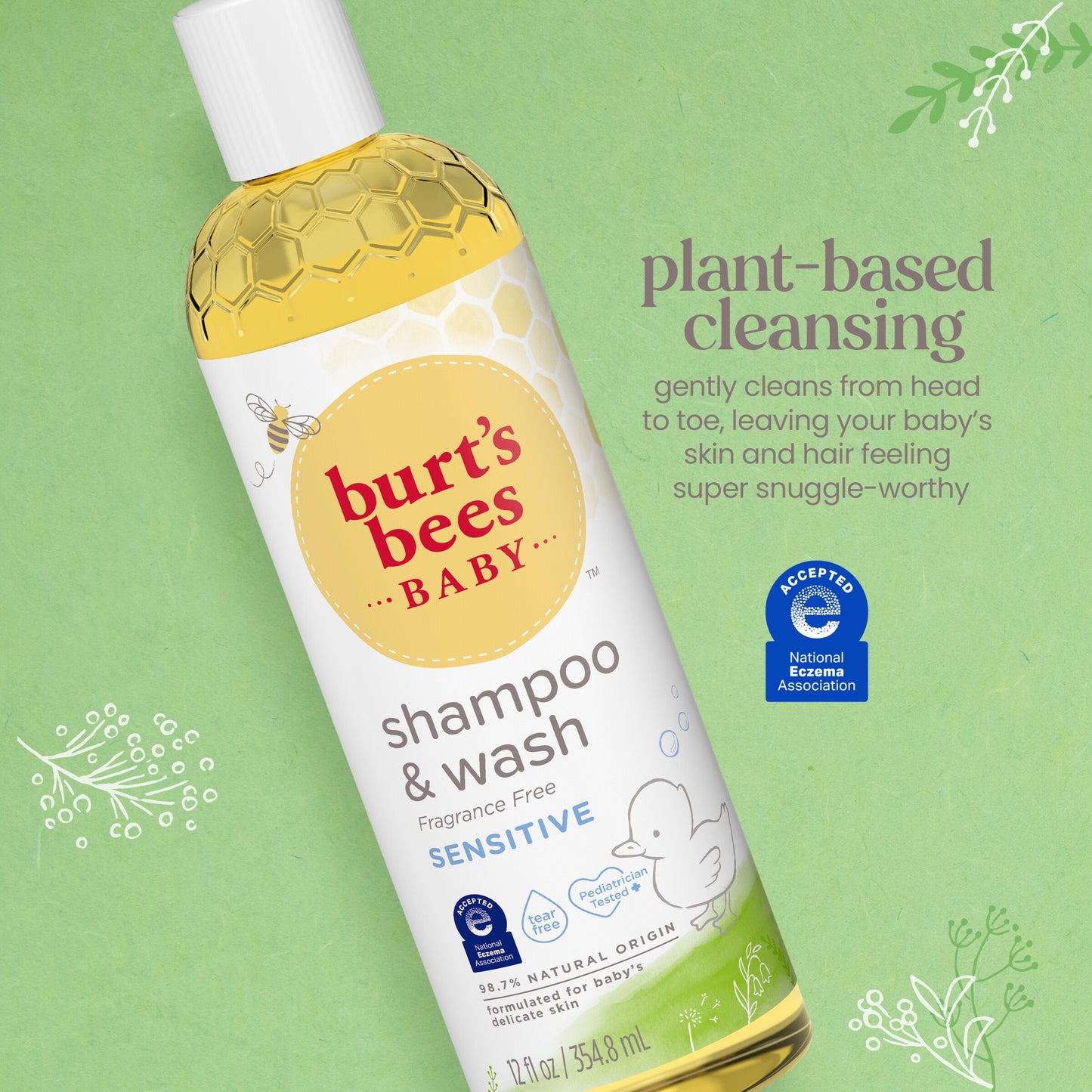 Burt's Bees Baby Shampoo & Wash - Fragrance Free