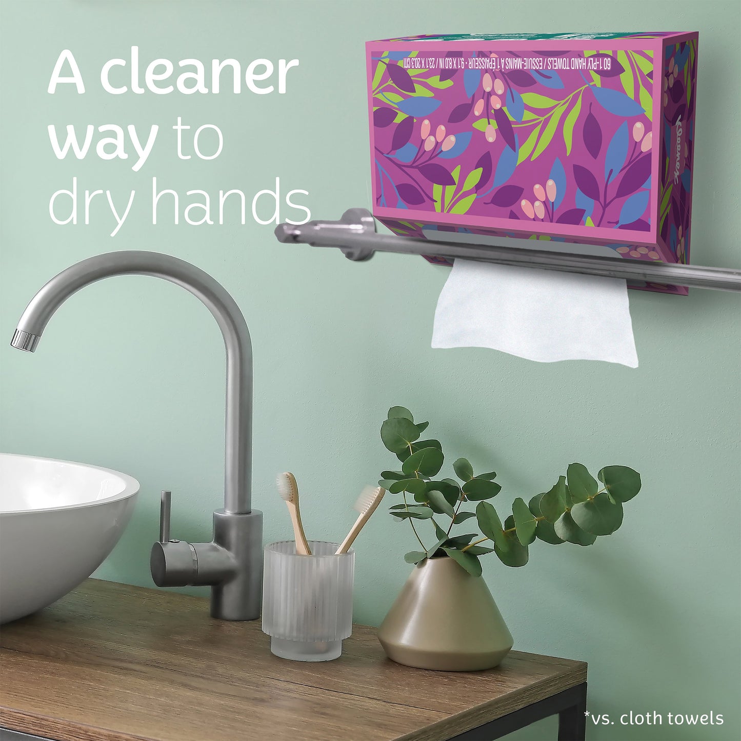 Kleenex Disposable Paper Hand Towels
