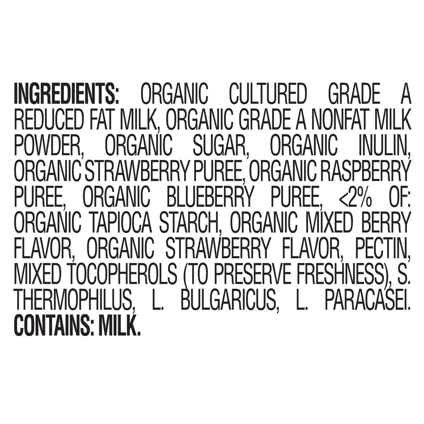 Happy Baby Organics Yogis Snack - Mixed Berry