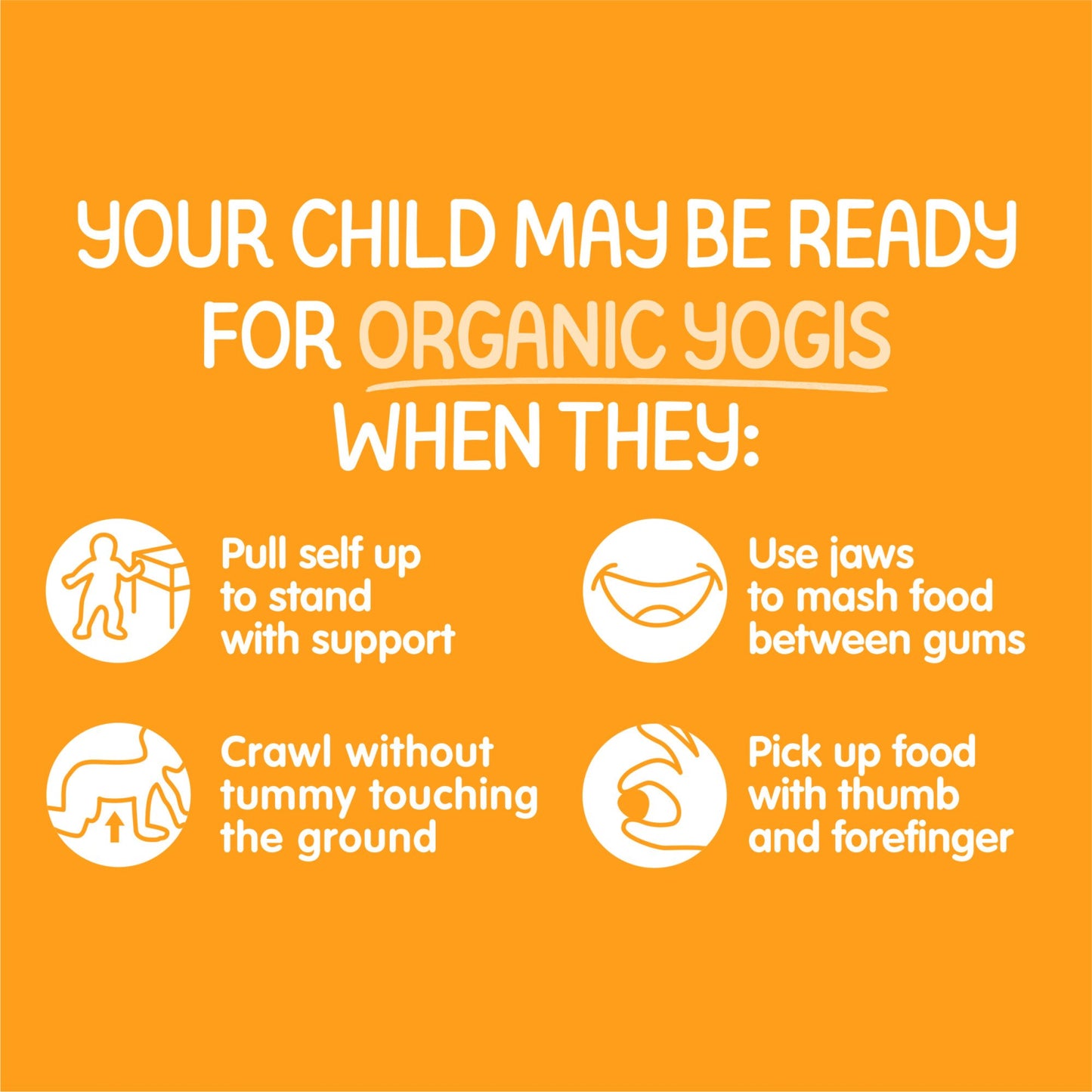 Happy Baby Organics Yogis Snack - Banana & Mango