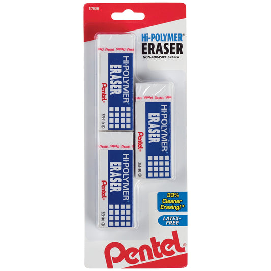 Pentel Hi-Polymer Block Erasers