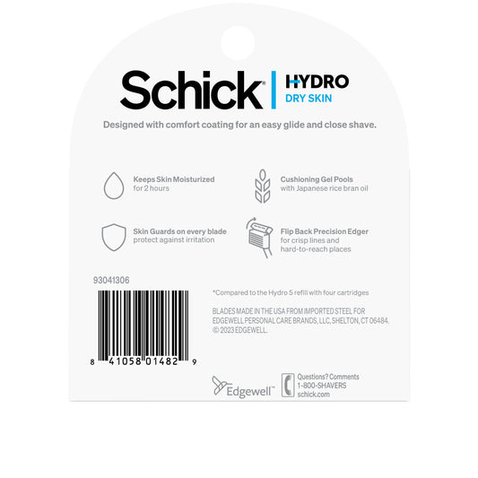 Schick Hydro Dry Skin Razor Blade Refills