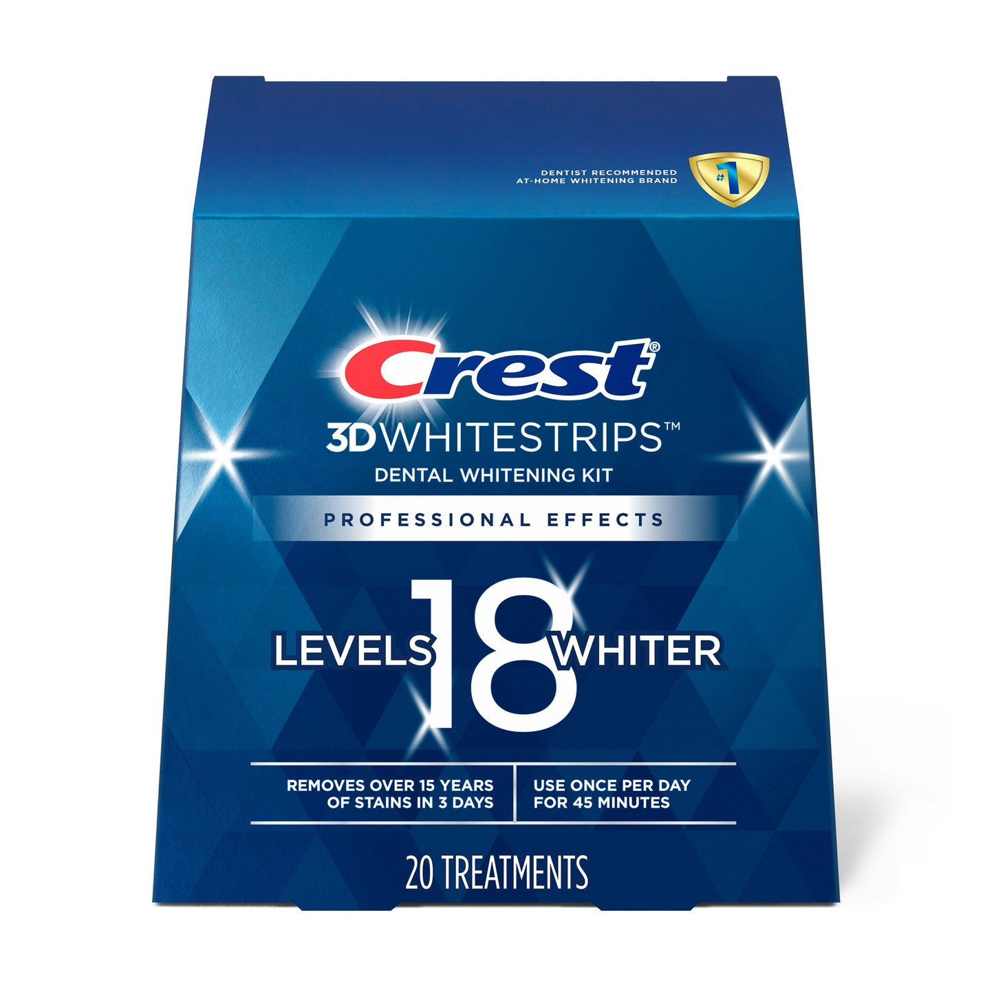 Crest 3D Whitestrips Professional Effects Dental Whitening Kit