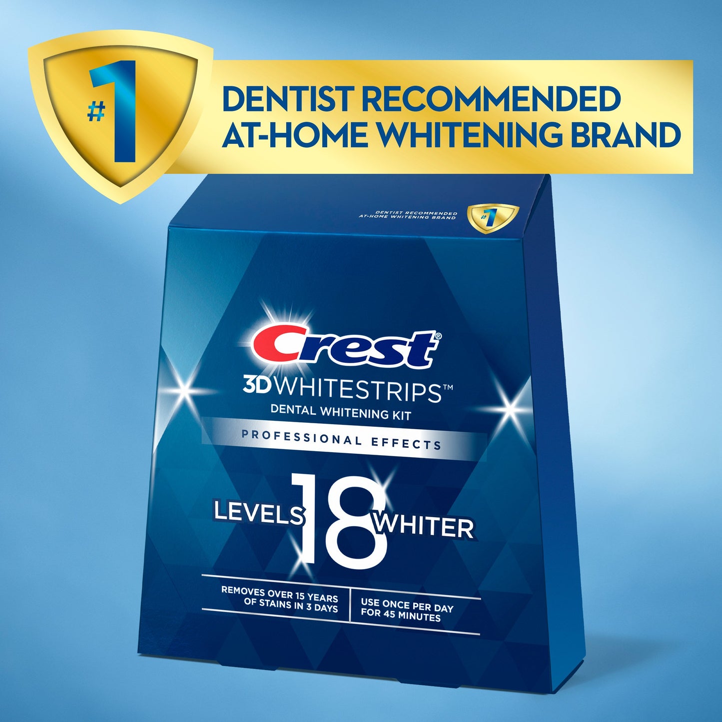 Crest 3D Whitestrips Professional Effects Dental Whitening Kit