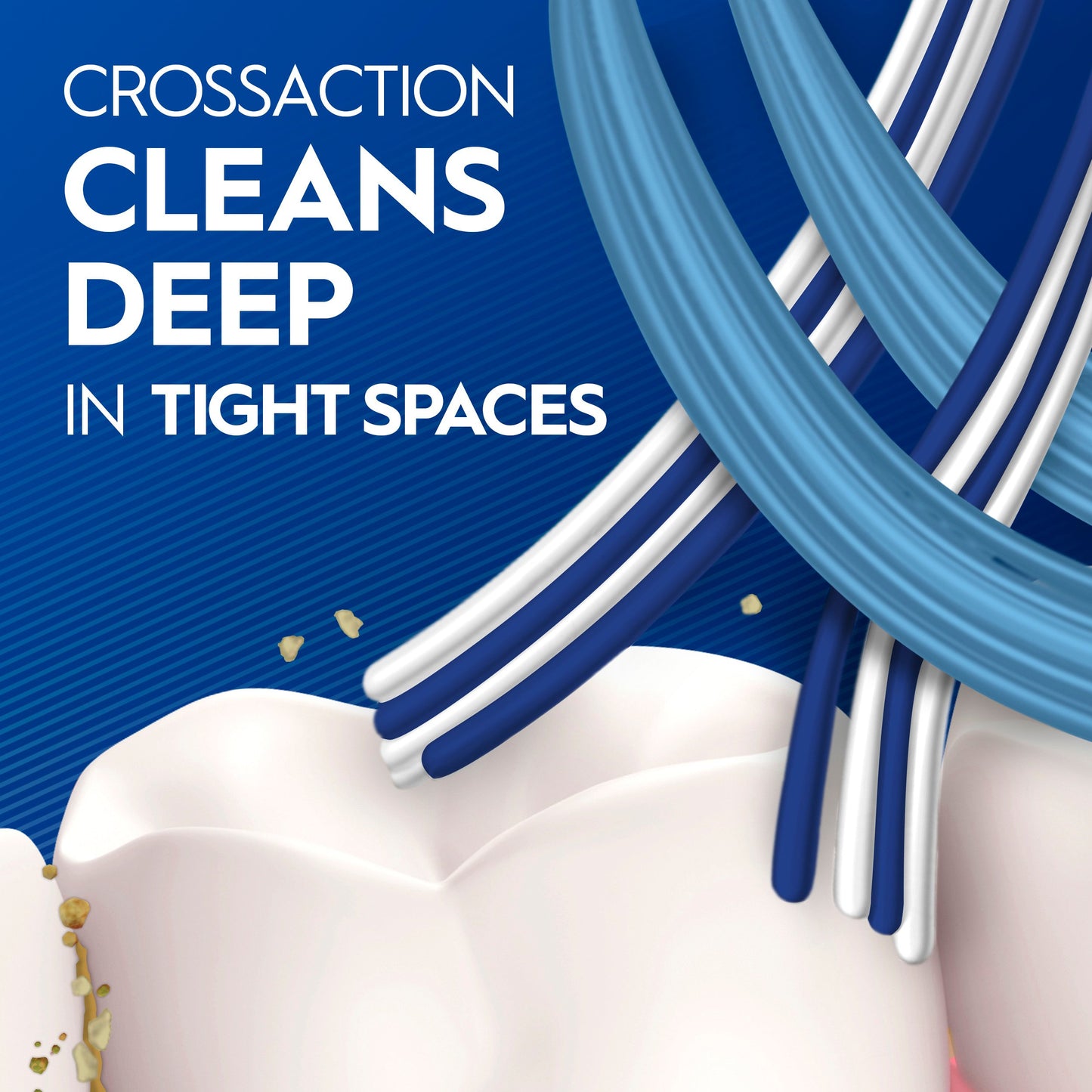 Oral-B Pro Clean Cross Action Toothbrushes - Deep Plaque Removal, Soft