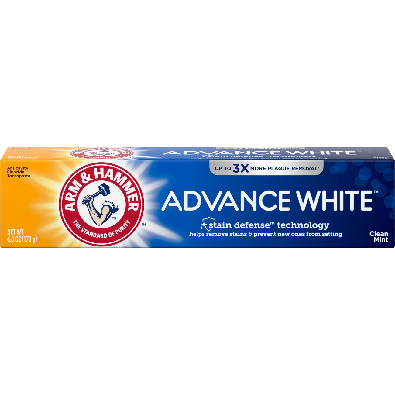 Arm & Hammer Advance White Anticavity Fluoride Toothpaste – Clean Mint
