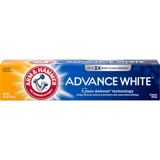 Arm & Hammer Advance White Anticavity Fluoride Toothpaste – Clean Mint