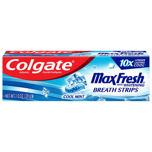 Colgate Travel Size Max Fresh Anticavity Toothpaste - Cool Mint