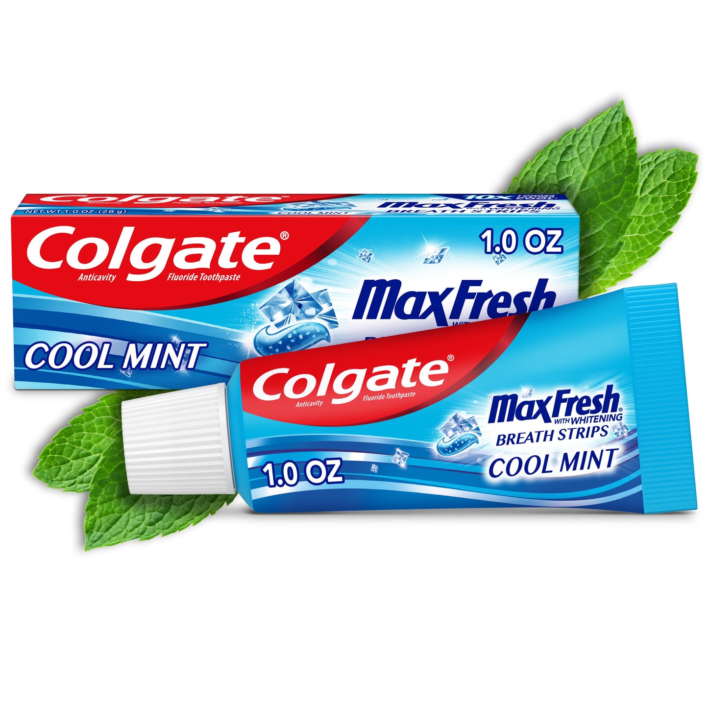 Colgate Travel Size Max Fresh Anticavity Toothpaste - Cool Mint