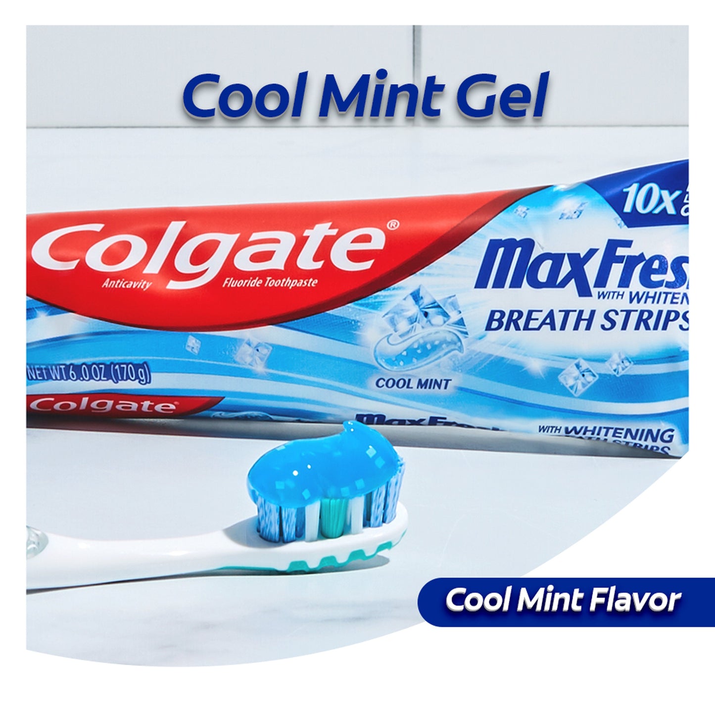 Colgate Travel Size Max Fresh Anticavity Toothpaste - Cool Mint