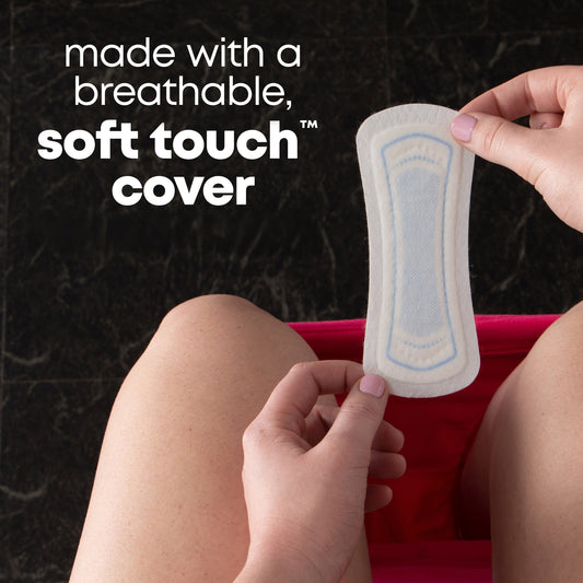 U by Kotex Balance Wrapped Panty Liners - Regular Length