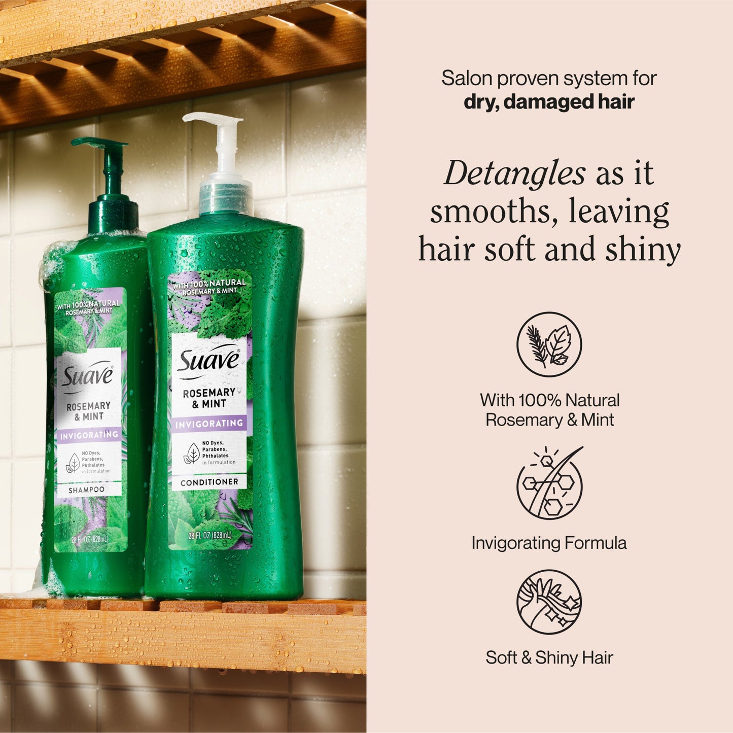 Suave Rosemary & Mint Invigorating Conditioner