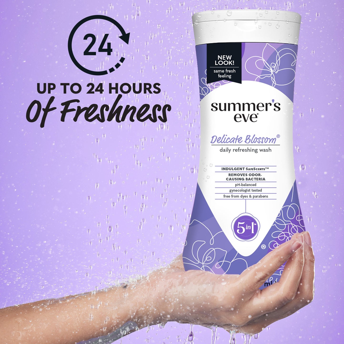 Summer's Eve Cleansing Wash - Delicate Blossom