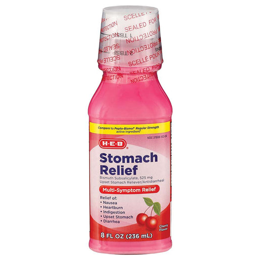 H-E-B Regular Strength Stomach Relief - Cherry