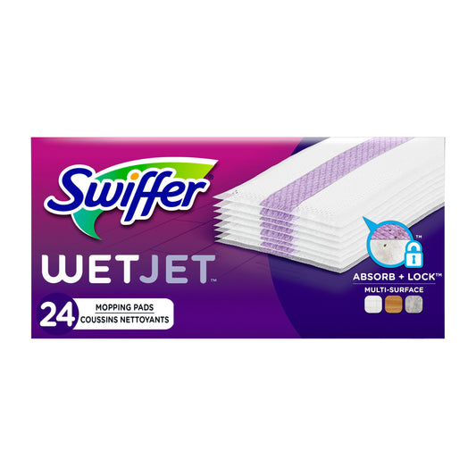 Swiffer WetJet Multi Surface Floor Cleaner Spray Mop Pad Refill