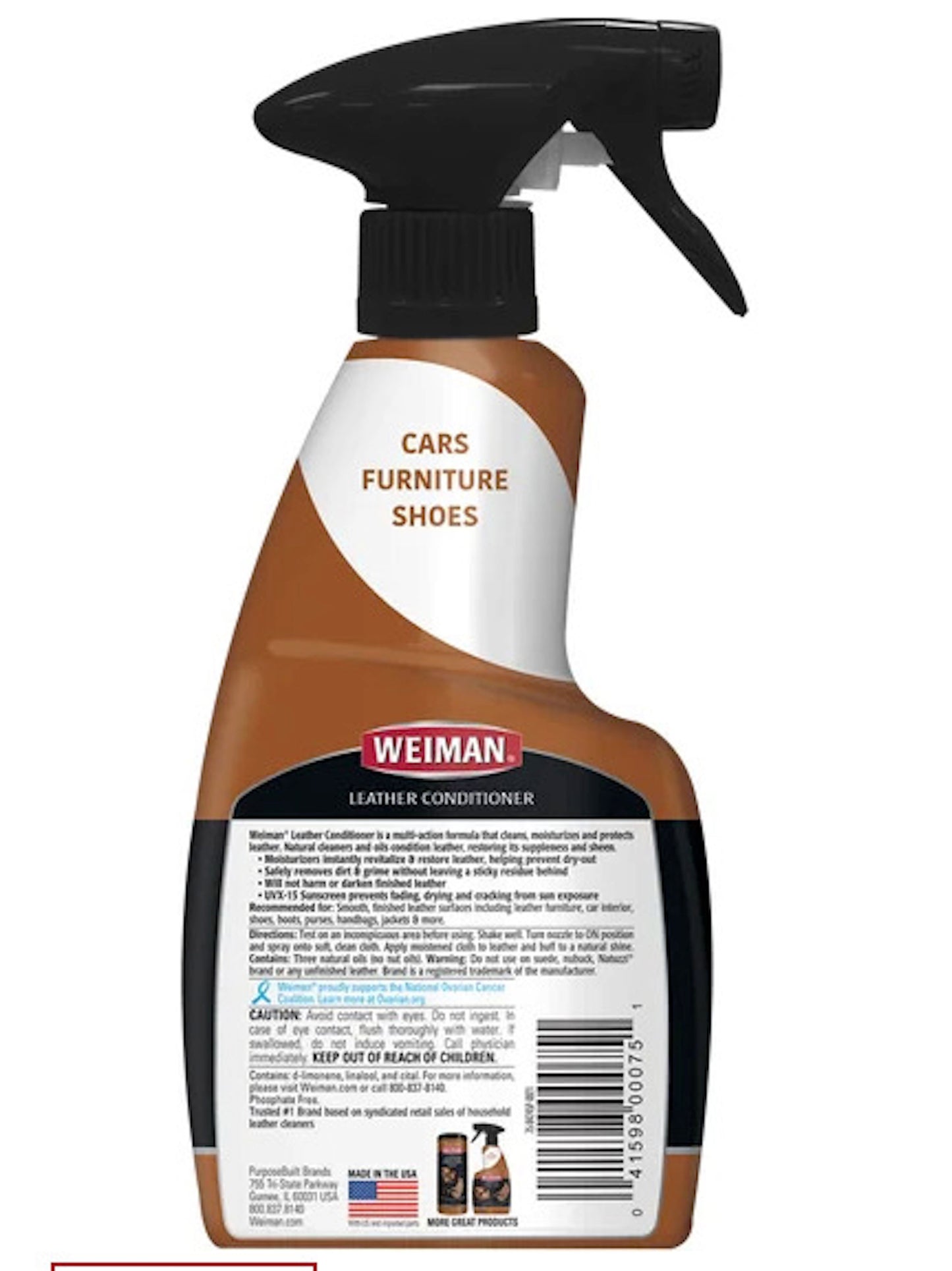 Weiman Leather Cleaner & Conditioner Spray