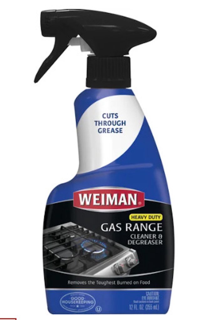 Weiman Gas Range Cleaner & Degreaser Spray