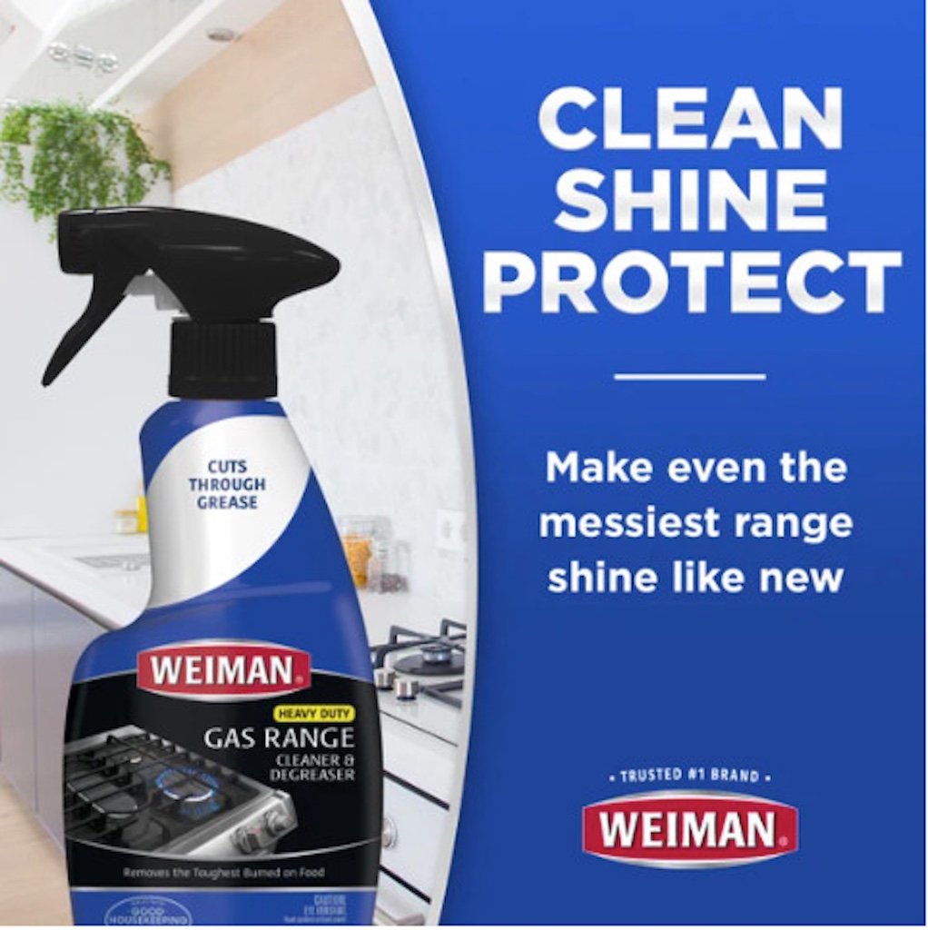 Weiman Gas Range Cleaner & Degreaser Spray