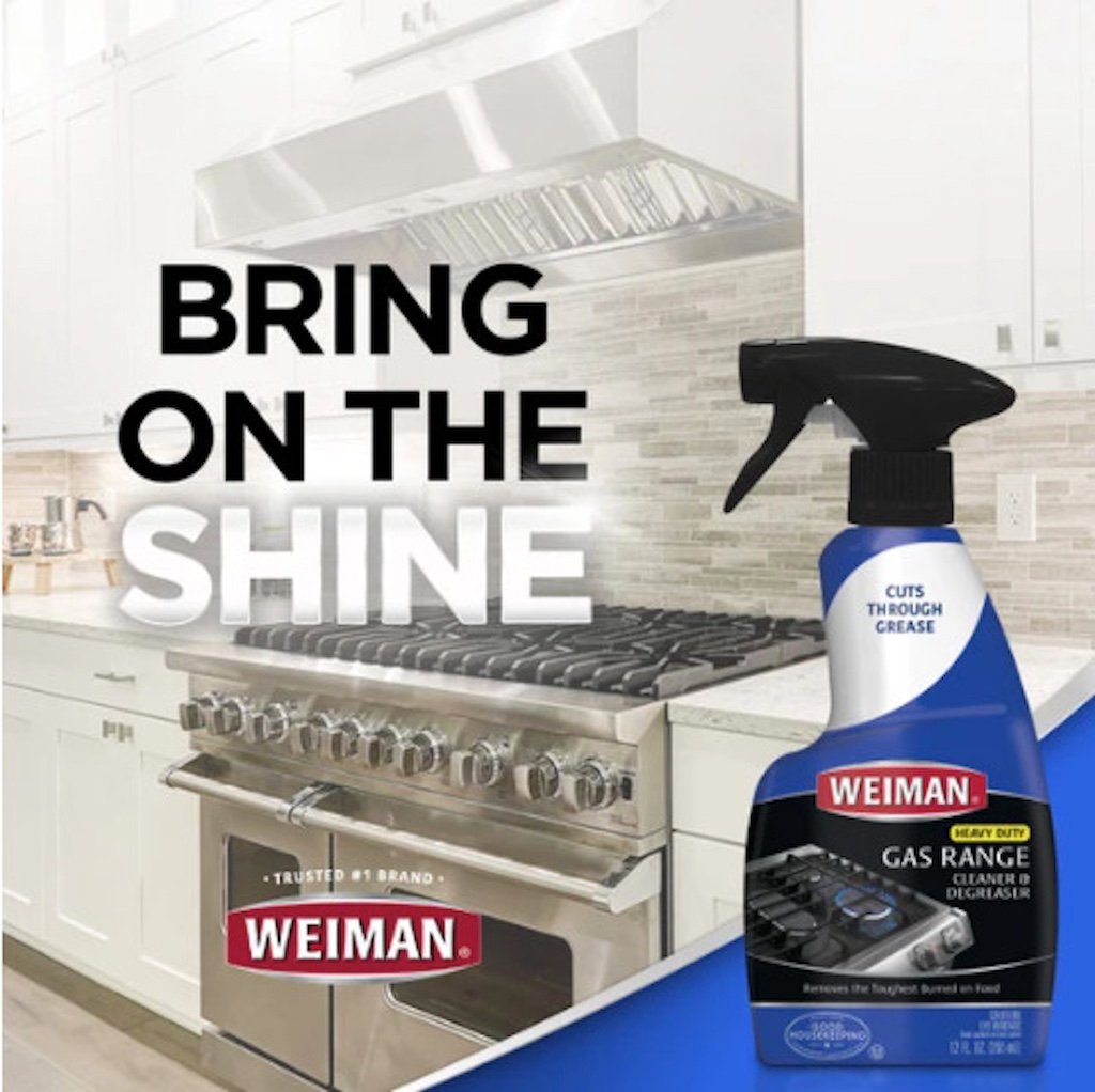 Weiman Gas Range Cleaner & Degreaser Spray