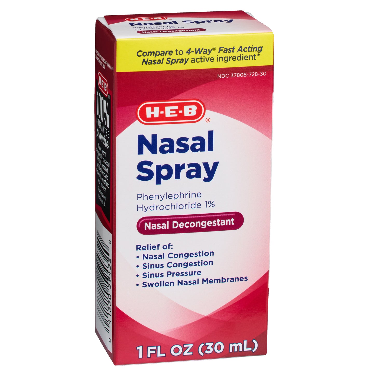 H-E-B Nasal Spray Phenylephrine Hydrochloride  Decongestant