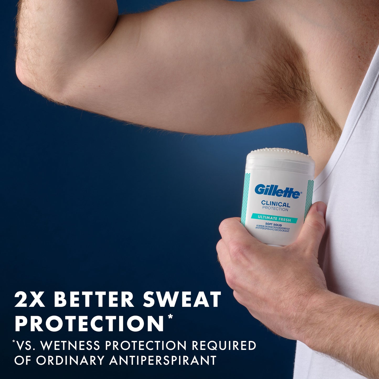 Gillette Antiperspirant Deodorant for Men, Ultimate Fresh