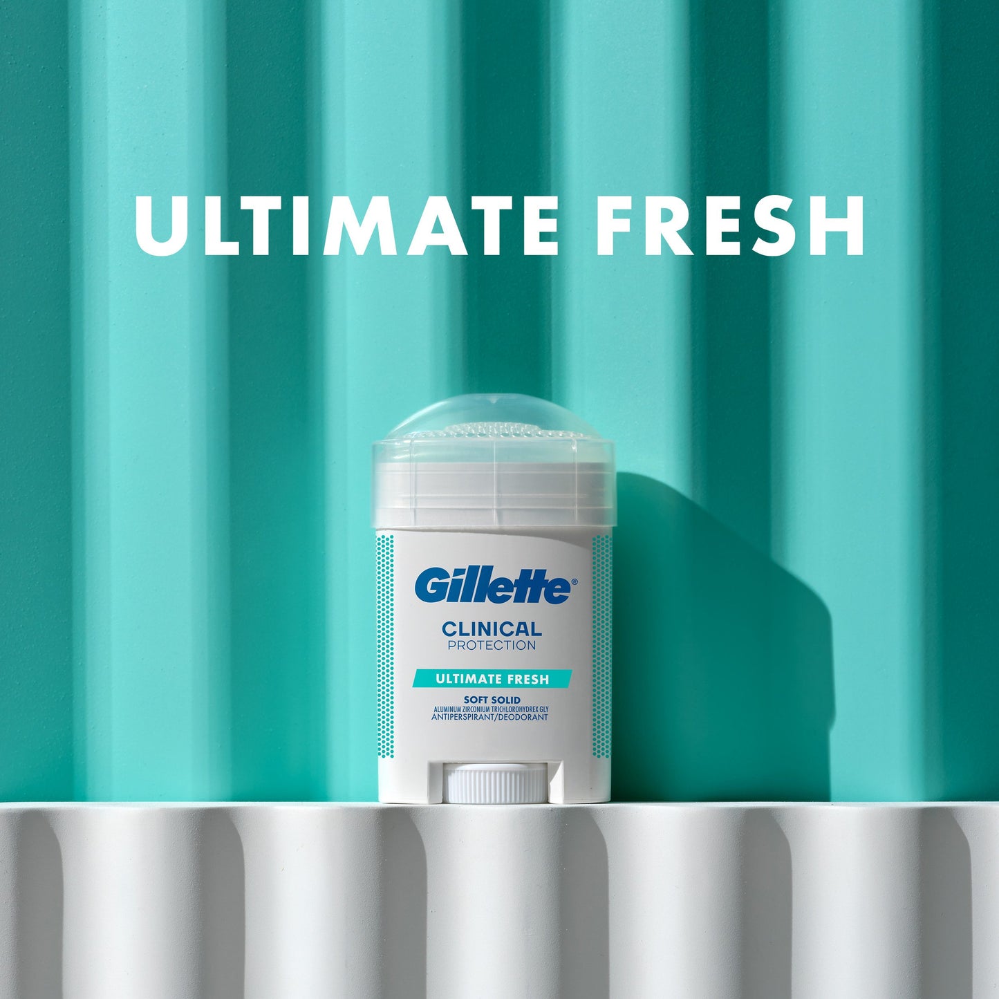 Gillette Antiperspirant Deodorant for Men, Ultimate Fresh