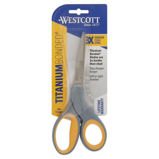 Westcott Titanium Straight Scissors