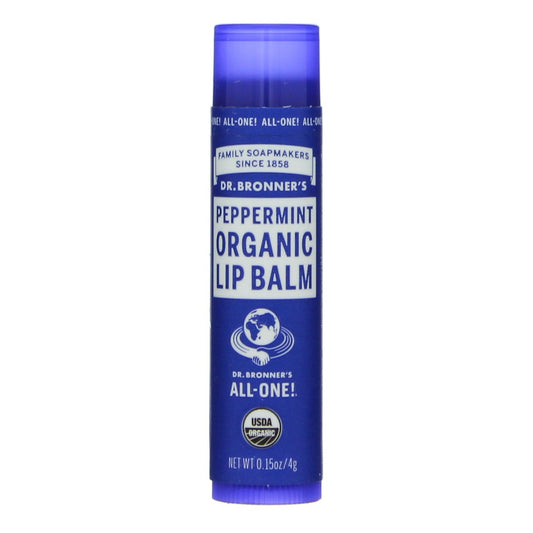 Dr. Bronner's Peppermint Organic Lip Balm
