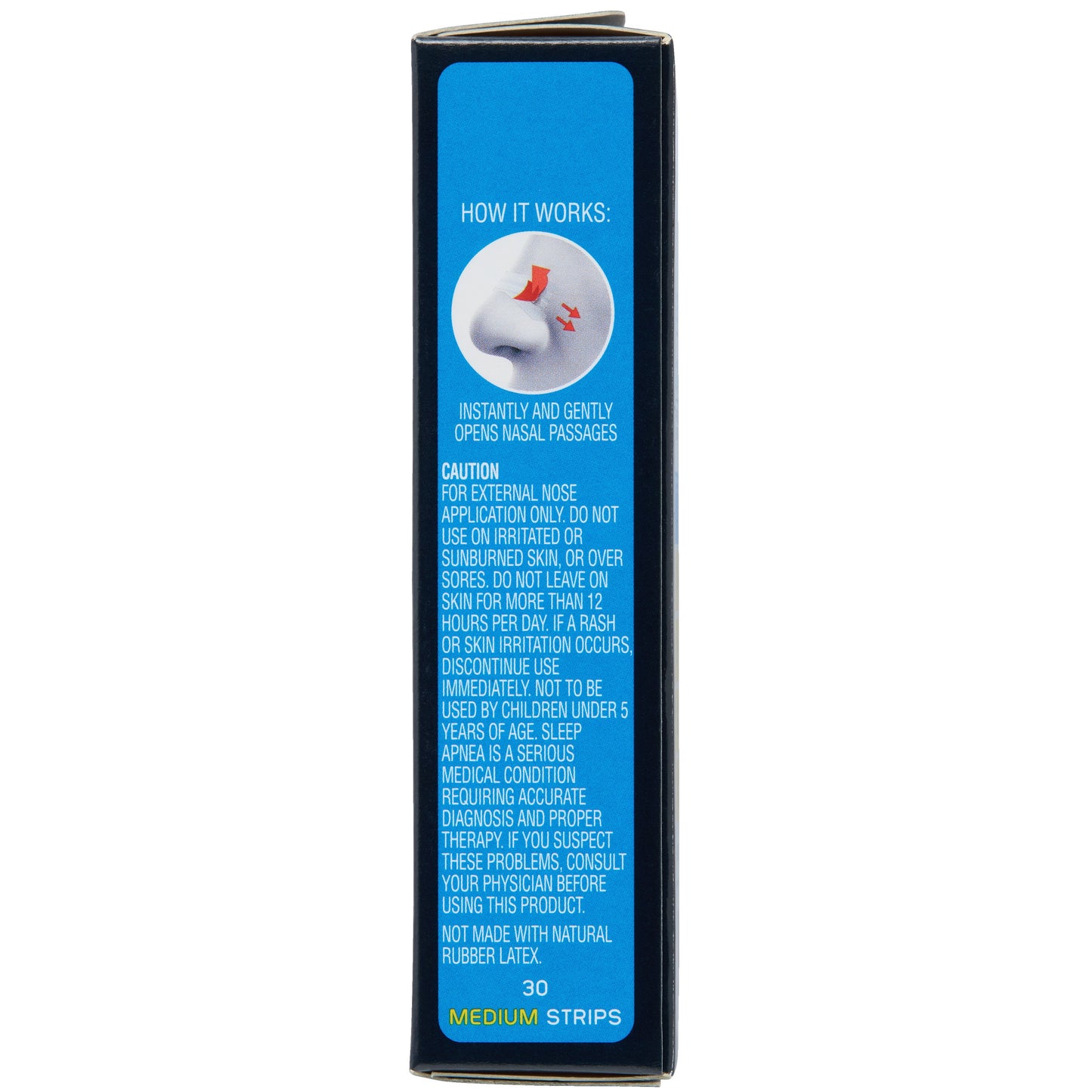 H-E-B Clear Nasal Strips - Medium