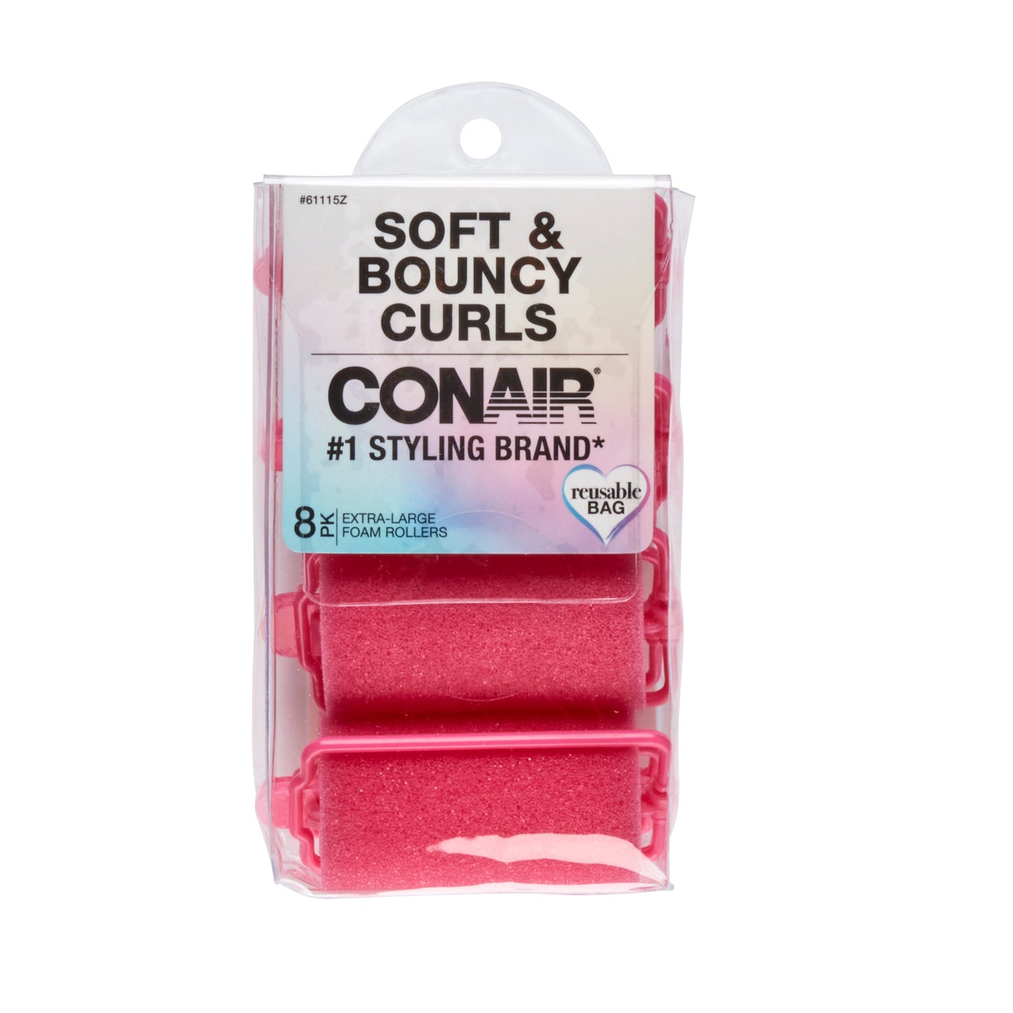 Conair Styling Essentials Extra Large Foam Rollers