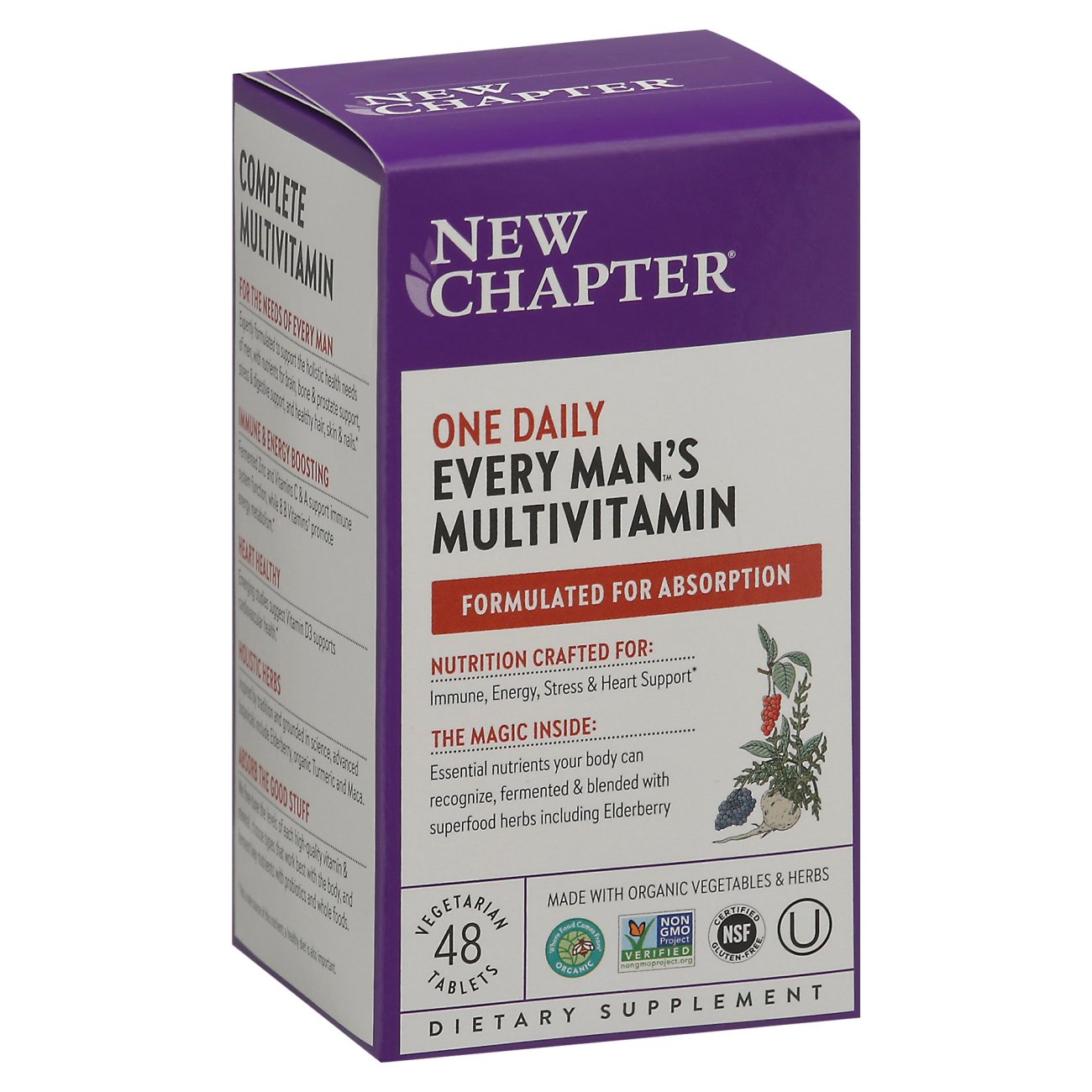 New Chapter Every Man's One Daily Multi Tablets