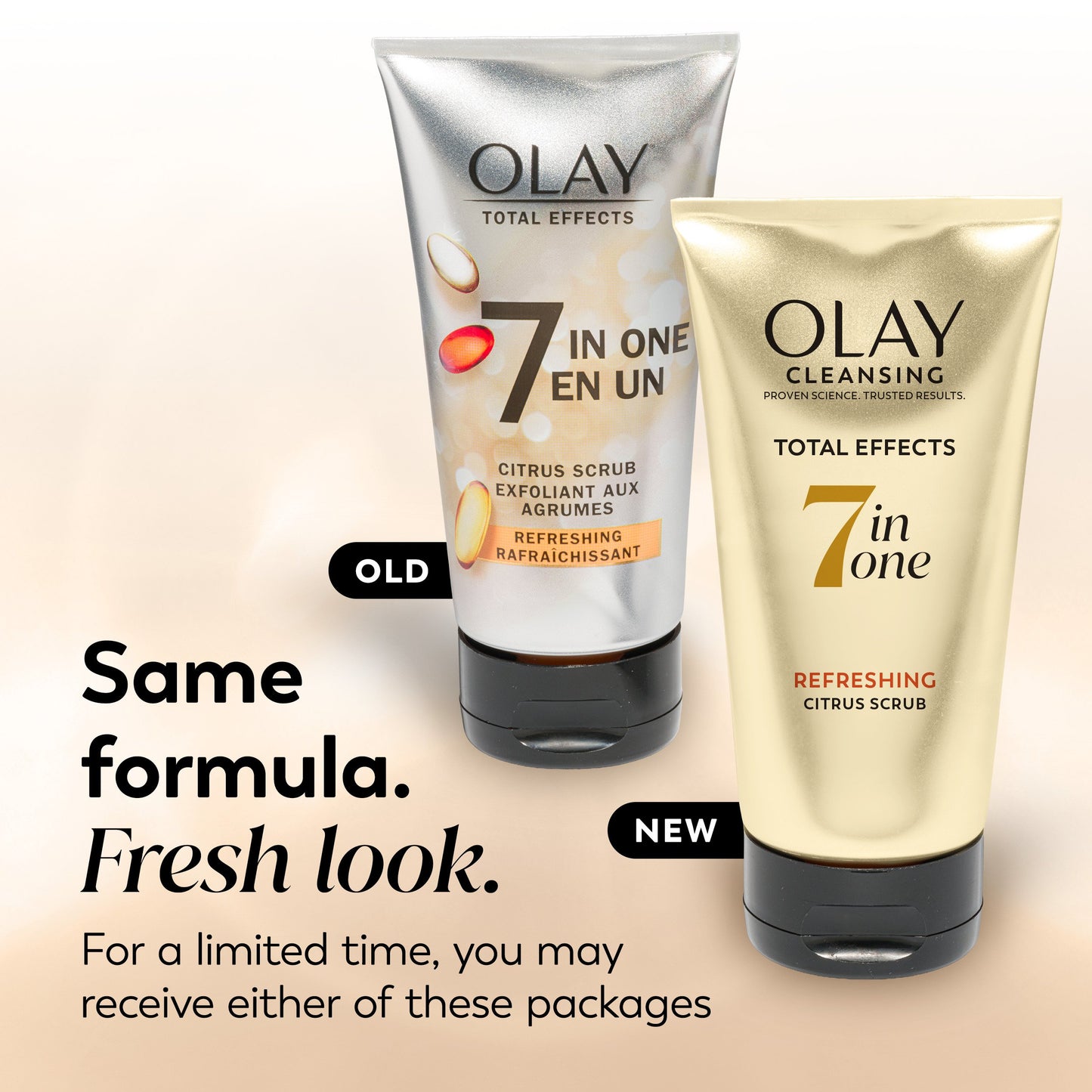 Olay Total Effects Refreshing Citrus Scrub Facial Cleanser