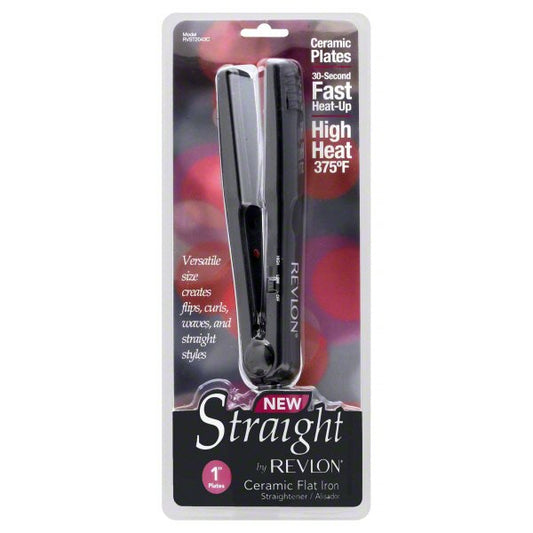 Revlon Straight Ceramic 1 Inch Plates Straightener