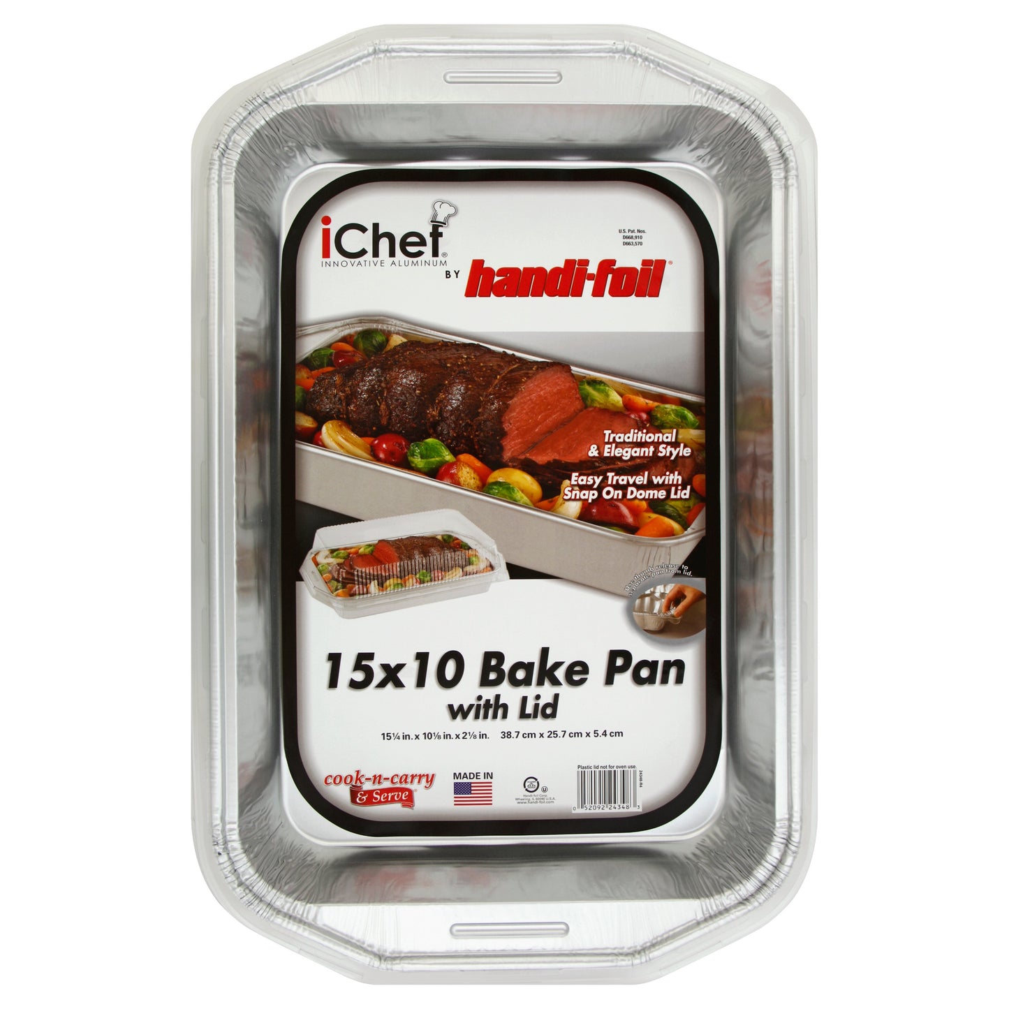 Handi-Foil iChef Bake Pan & Lid
