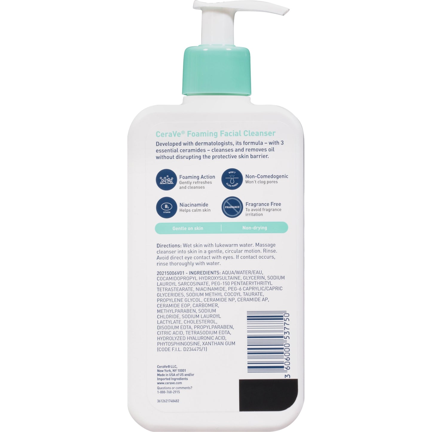 CeraVe Foaming Facial Cleanser
