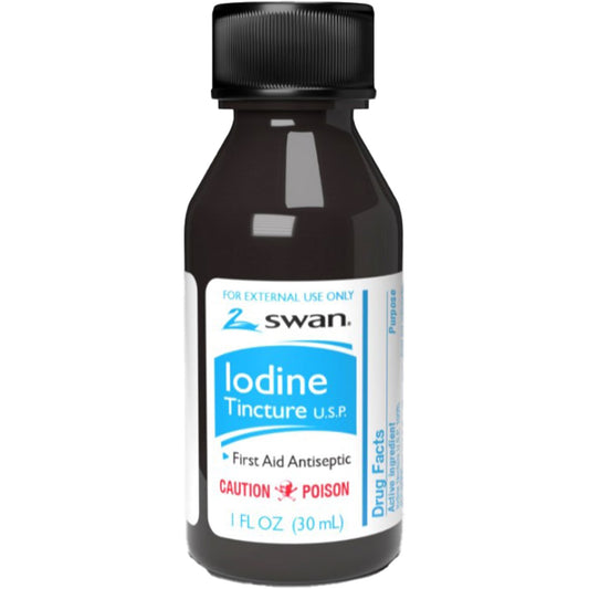 Swan Iodine Tincture First Aid Antiseptic