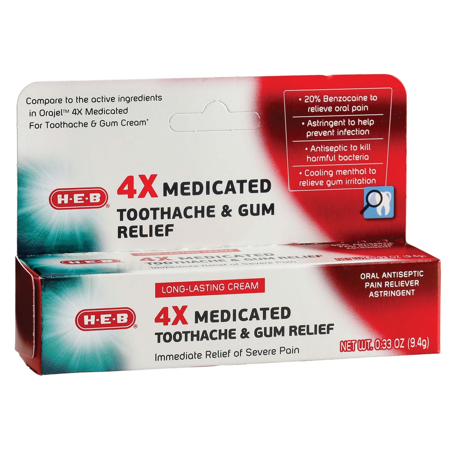 H-E-B Severe Toothache & Gum Relief Cream