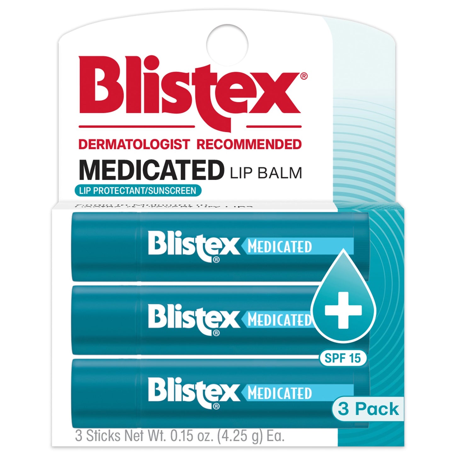 Blistex Medicated SPF 15 Lip Balm Value Pack