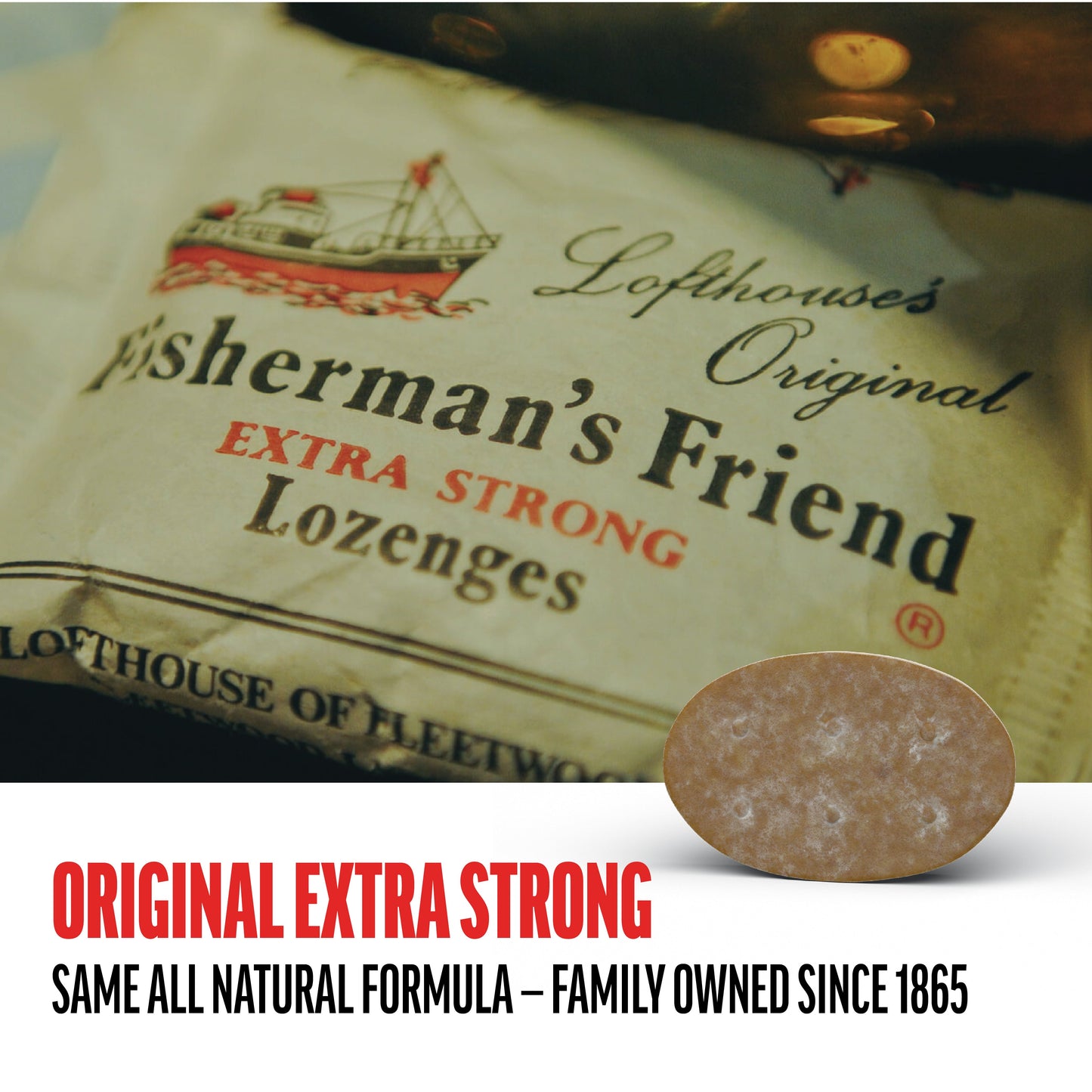 Fisherman's Friend Menthol Cough Suppressant Lozenges