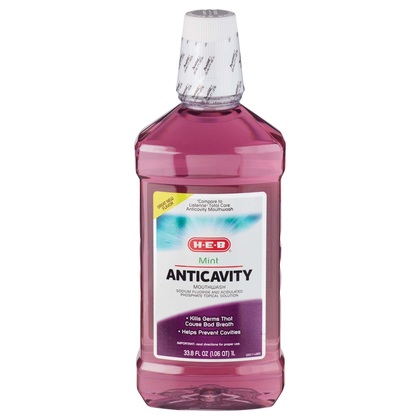 H-E-B Anticavity Mouthwash - Mint