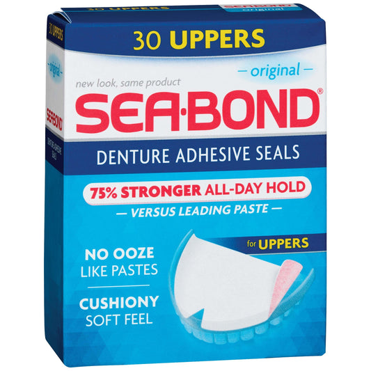 Sea-Bond Denture Adhesive Upper Seals