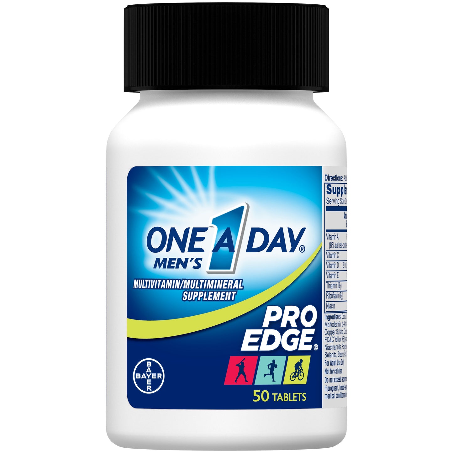 One A Day Men's Pro Edge Multivitamin Tablets