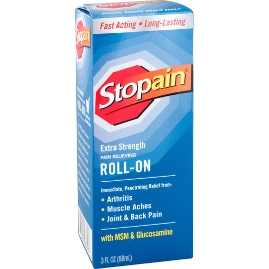 Stopain Cold Extra Strength Pain Relieving Roll-On Liquid
