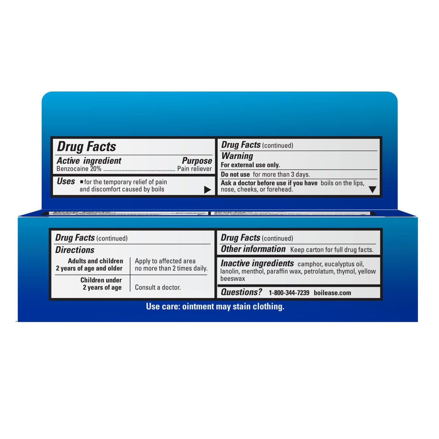 Boil-Ease Maximum Strength Pain Relieving Ointment