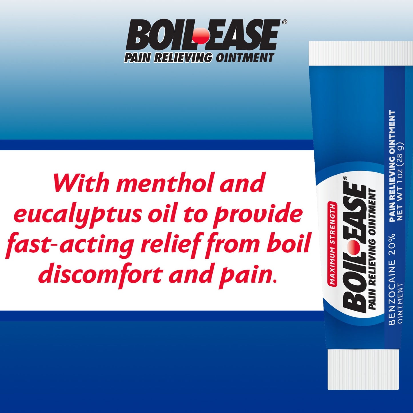 Boil-Ease Maximum Strength Pain Relieving Ointment