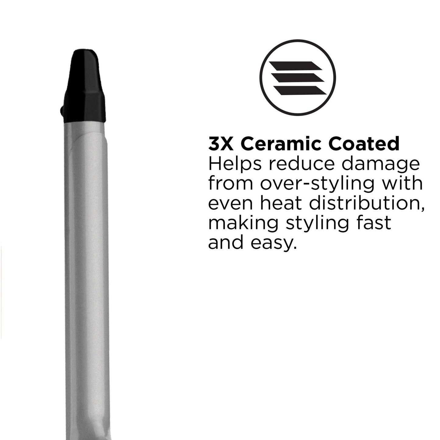 Revlon Ceramic Hair Curling Iron 1/2 in