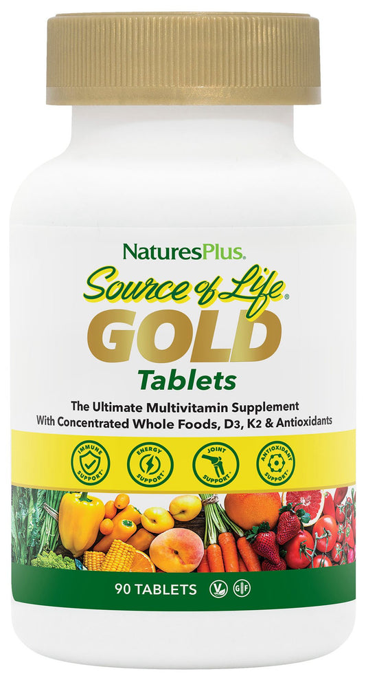 NaturesPlus Source of Life Gold Multivitamin Tablets
