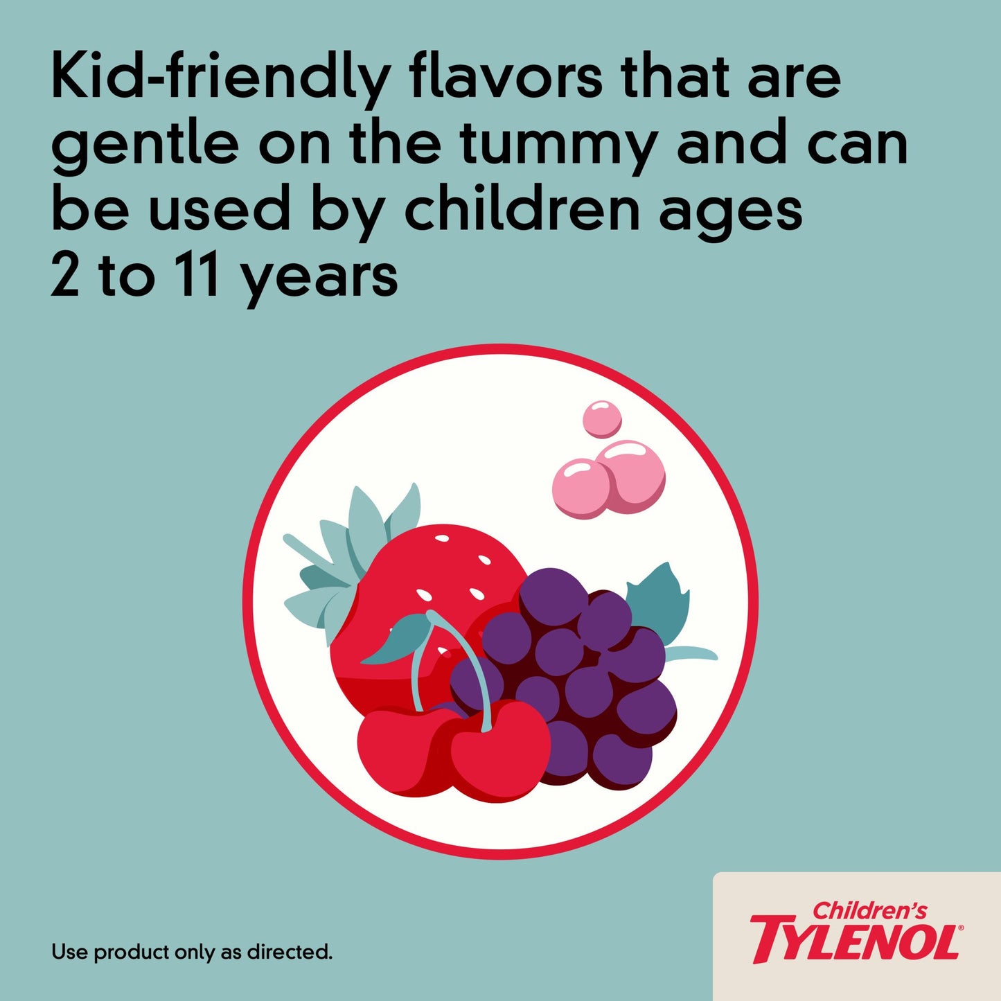 Tylenol Children's Pain & Fever Relief Oral Suspension - Grape